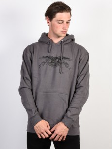 ANTIHERO mikina BASIC EAGLE CHRCL/BLK