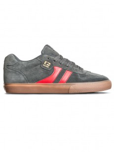 GLOBE boty ENCORE 2 Charcoal/Gum/Red