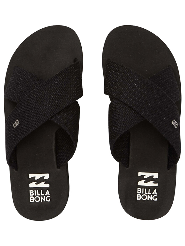 Billabong BOARDWALK black dámské plážové pantofle - 36EUR černá