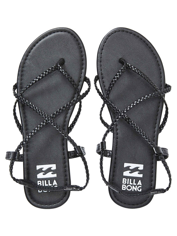 Billabong CROSSING OVER 2 black letní žabky - 37EUR černá