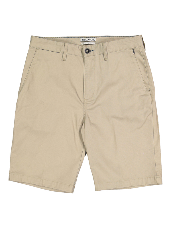 Billabong CARTER LIGHT KHAKI dětské skate kraťasy - 12 béžová