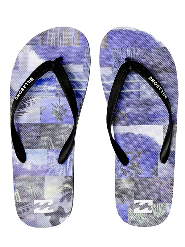 Billabong TIDES HORIZON black letní žabky - 40EUR modrá