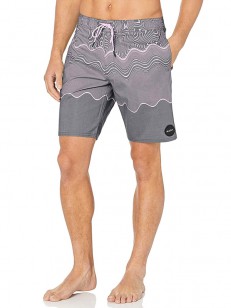 RVCA PULLED LINES TRUNK black