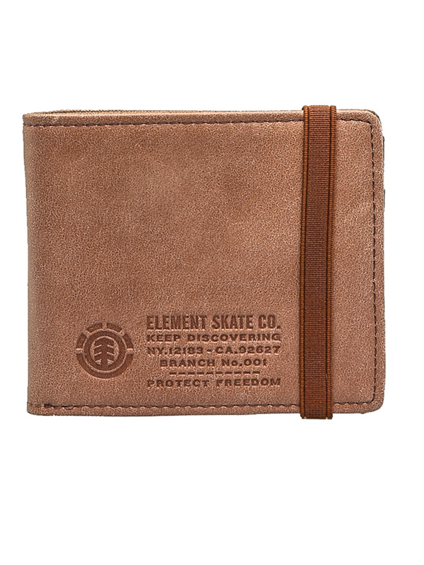 Element ENDURE L. II brown skate peněženka