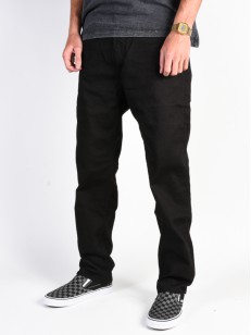 DC kalhoty WORKER RELAXED BLACK RINSE