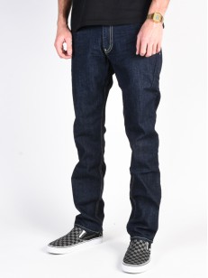 DC kalhoty WORKER STRAIGHT INDIGO RINSE