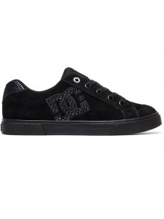 DC boty CHELSEA SE BLACK/SILVER/BLACK