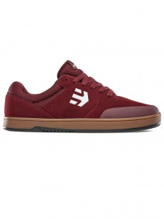 ETNIES boty MARANA BURGUNDY/TAN/WHITE