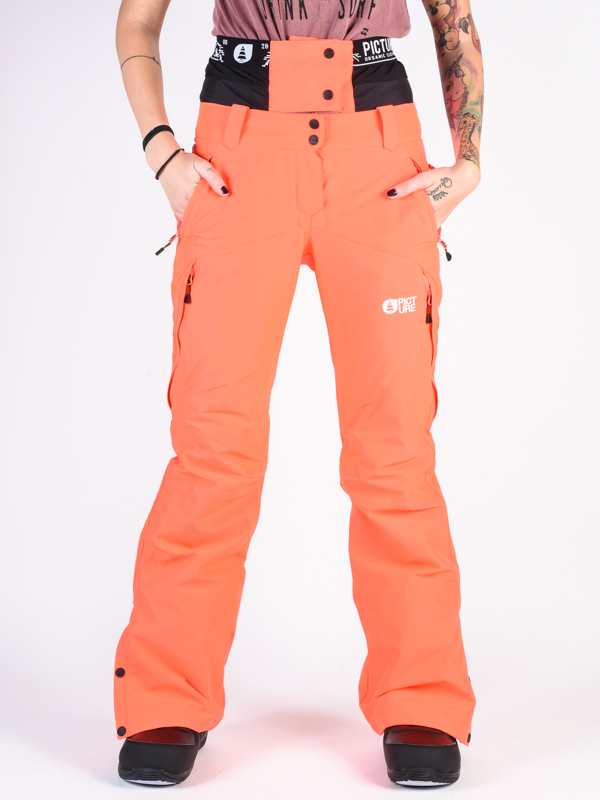 Picture Treva CORAIL zimní kalhoty pro ženy - S oranžová