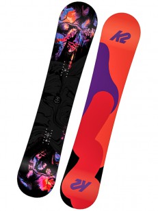 K2 snowboard FIRST LITE RED/ORANGE/BLACK