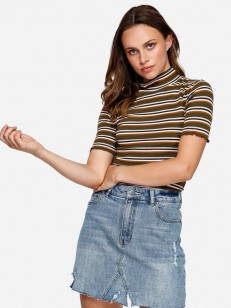RVCA SLATED TURTLENECK ARMY DRAB