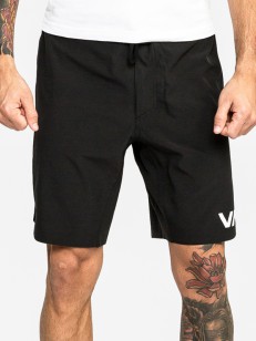RVCA kraťasy TRAIN SHORT 19IN W L BLACK