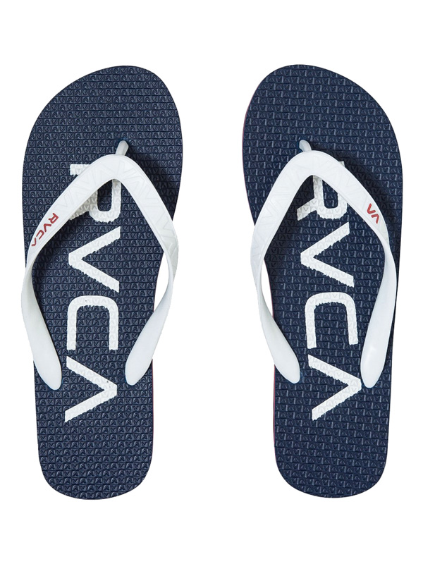 RVCA TRENCH TWN 3 NAVY letní žabky - 40,5EUR modrá