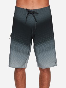BILLABONG koupací šortky FLUID PRO CHARCOAL