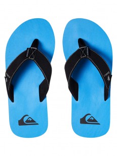 QUIKSILVER žabky MOLOKAI ABYSS BLACK/BLUE/BLACK