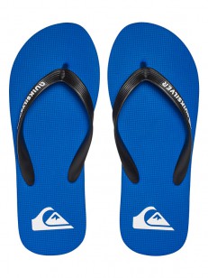 QUIKSILVER žabky MOLOKAI BLACK/BLUE/BLACK