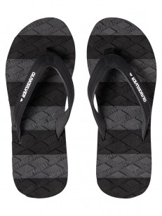 QUIKSILVER žabky MASSAGE BLACK/BLACK/GREY