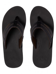 QUIKSILVER žabky COASTAL OASIS DELUXE BLACK/BLACK/