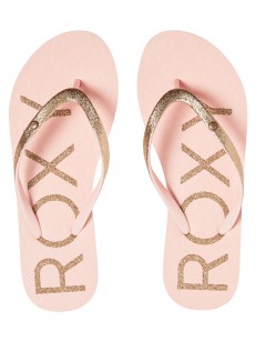 ROXY žabky VIVA GLITTR IV LT PEACH