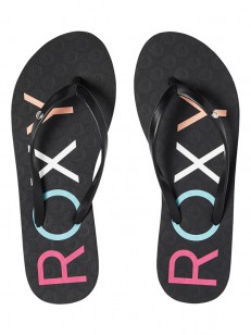 ROXY žabky SANDY II BLACK MULTI