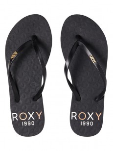 ROXY žabky VIVA STAMP II BLACK MULTI