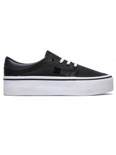 DC boty TRASE PLATFORM TX SE BLACK/WHITE/BLACK
