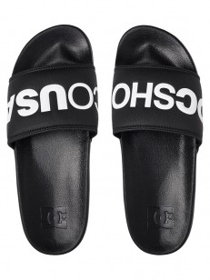 DC pantofle DC SLIDE BLACK/WHITE