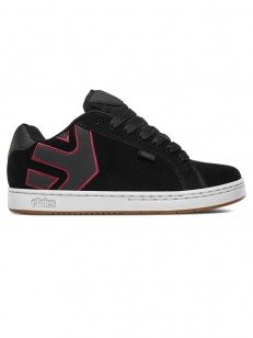 ETNIES topánky FADER BLACK/WHITE/BURGUNDY