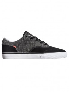 GLOBE boty TRIBE Black Twill/Black
