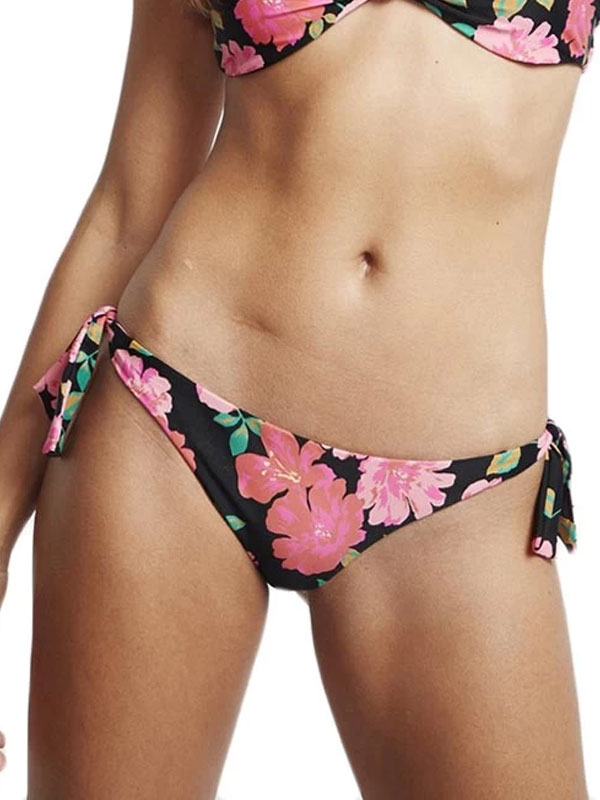 Billabong SWEET SONG TANGA BLACK PEBBLE plavky dvoudílné - S barevné