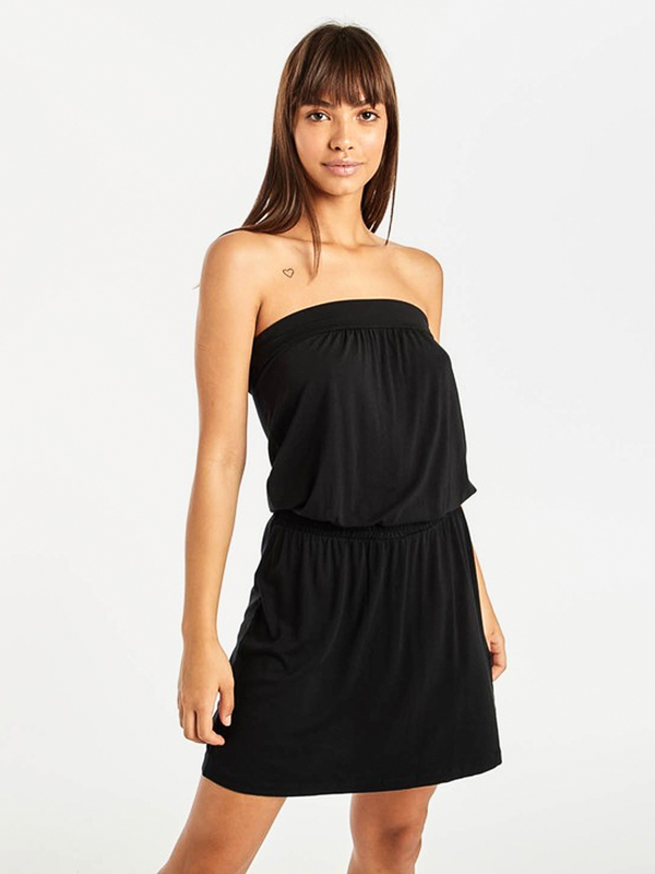 Billabong AMED black dámské šaty krátké - M černá