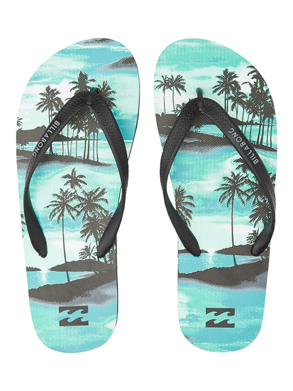 Billabong TIDES SUNDAYS AQUA letní žabky - 41EUR černá