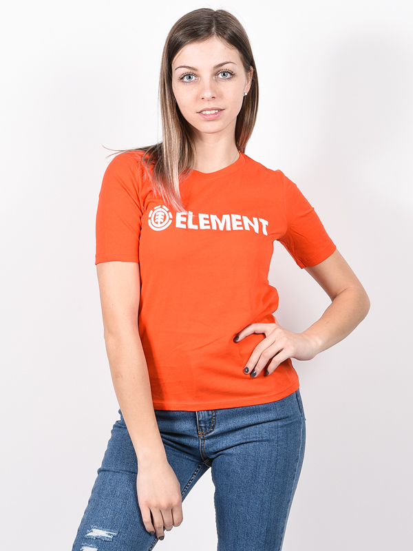 Element LOGO GRENADINE dámské skate tričko - M červená