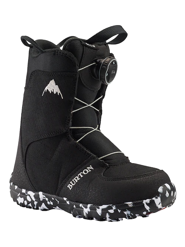 Burton GROM BOA black dětské snb boty - 33EUR