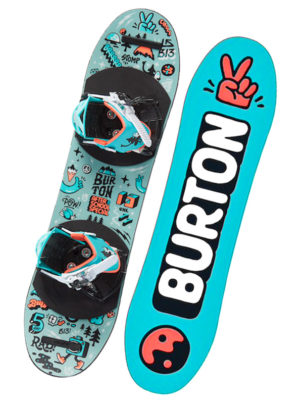 Burton AFTER SCHOOL dětský snowboard s vázáním - 100 barevné