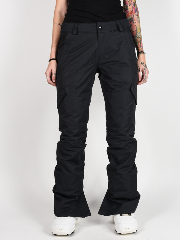 Volcom Bridger Ins black zimní kalhoty pro ženy - XL černá