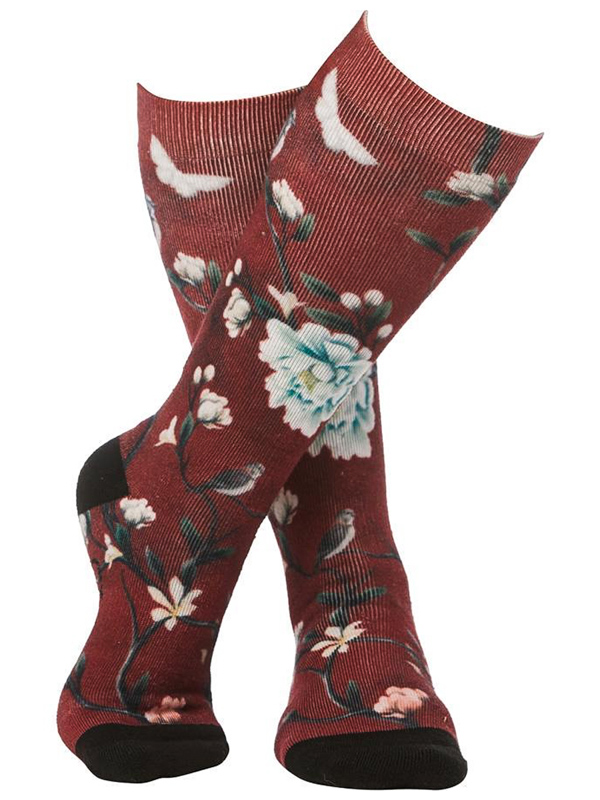 ROJO ART SERIES WINTER FLORAL thermo ponožky - 38-41