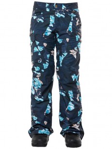 ROJO SNOW CULTURE FLORAL CAMO BLUE NIGHTS