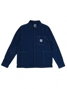 Element INDIGO OVERSHIRT INDIGO WASH