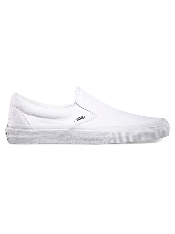 Vans Classic Slip-On TRUE WHITE pánské boty - 38,5EUR bílá