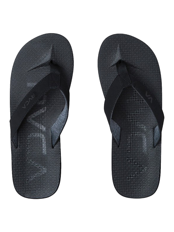 RVCA SUBTROPIC black letní žabky - 39EUR černá