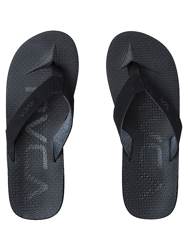 RVCA SUBTROPIC SMOKE letní žabky - 40,5EUR černá