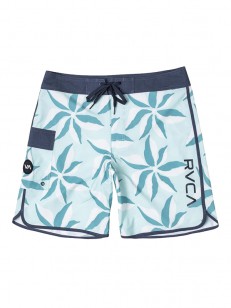 RVCA EASTERN TRUNK 18 DUSTY AQUA