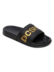 Dc SLIDE SE BLACK/GOLD