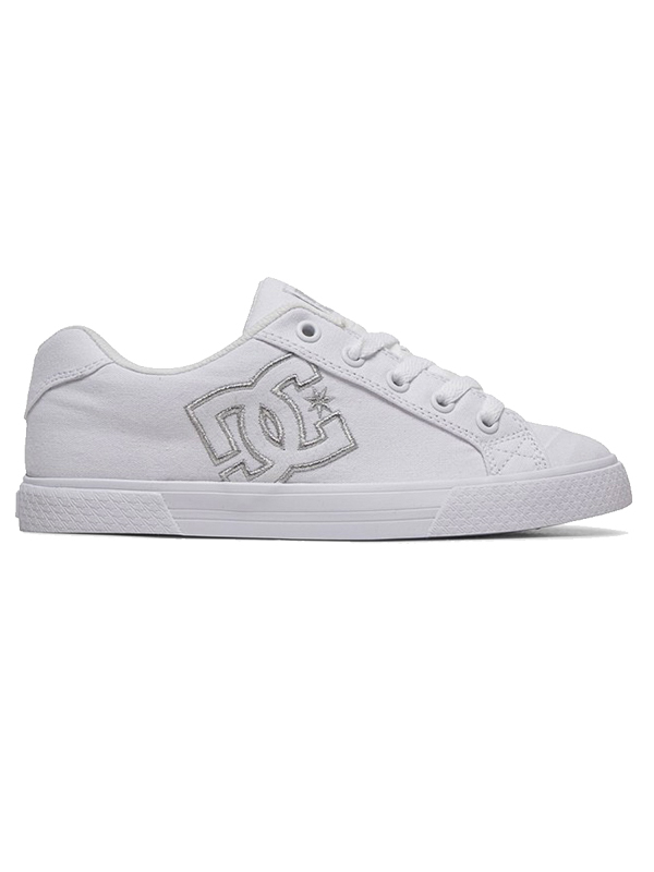 Dc CHELSEA TX WHITE/SILVER dámské boty - 37EUR