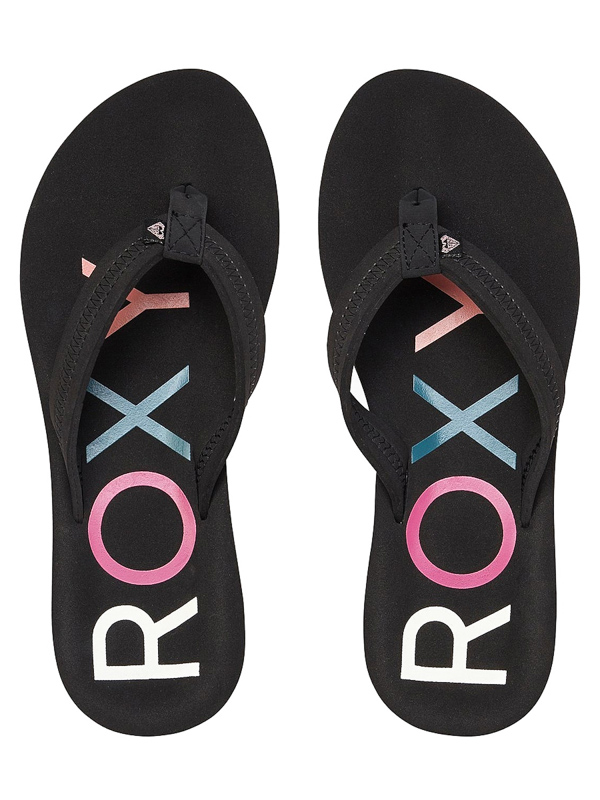 Roxy VISTA III black letní žabky - 36EUR černá