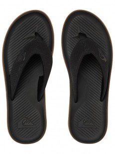 Quiksilver HALEIWA PLUS BLACK/BLACK/BROWN