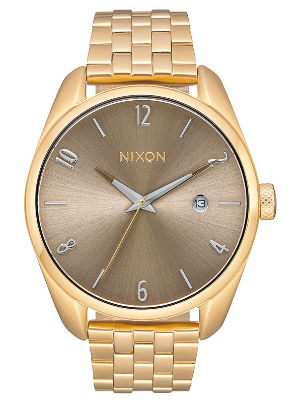 Nixon BULLET ALLLIGHTGOLDTAUPE ručičkové hodinky béžová
