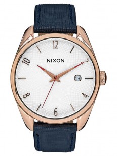 Nixon BULLET LEATHER ROSEGOLDNAVY