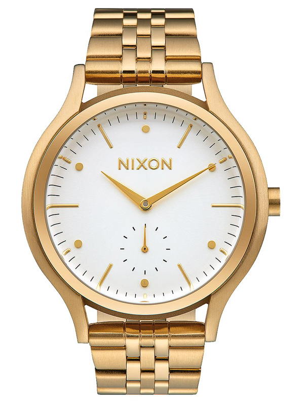 Nixon SALA GOLDWHITE ručičkové hodinky bílá
